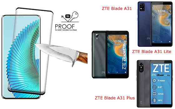 Защитное стекло HyperGlass Pro для ZTE Blade A31, A31 Lite, A31 Plus – максимальная чувствительность и защита Киев