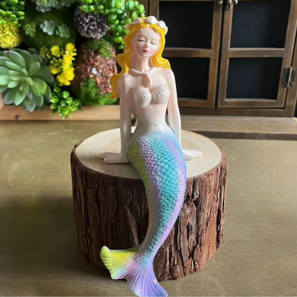 Фигурка из полистона Русалочка для мини-сада 23 х 9.5 см Одесса - изображение 1