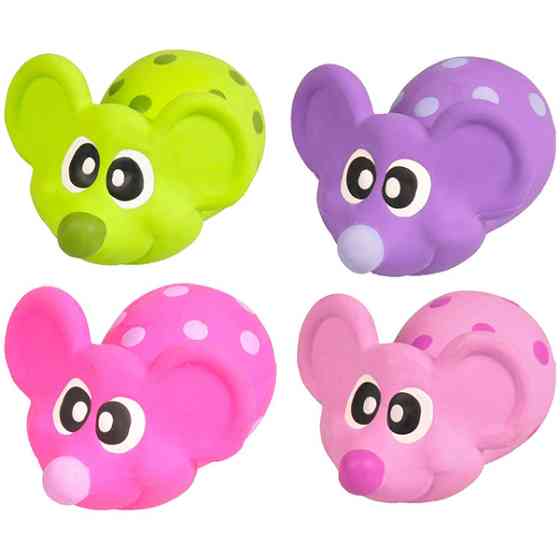 Flamingo Latex Mouse ФЛАМИНГО МЫШЬ латексная игрушка с пищалкой для собак Киев