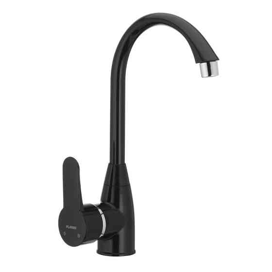 Смеситель для кухни Plamix Mario-011 черный из термопластика (без шлангов) (PM0016) Черновцы