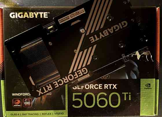 Gigabyte rtx 5060 ti 16 gb (новая) 3 года гарантии. Харьков