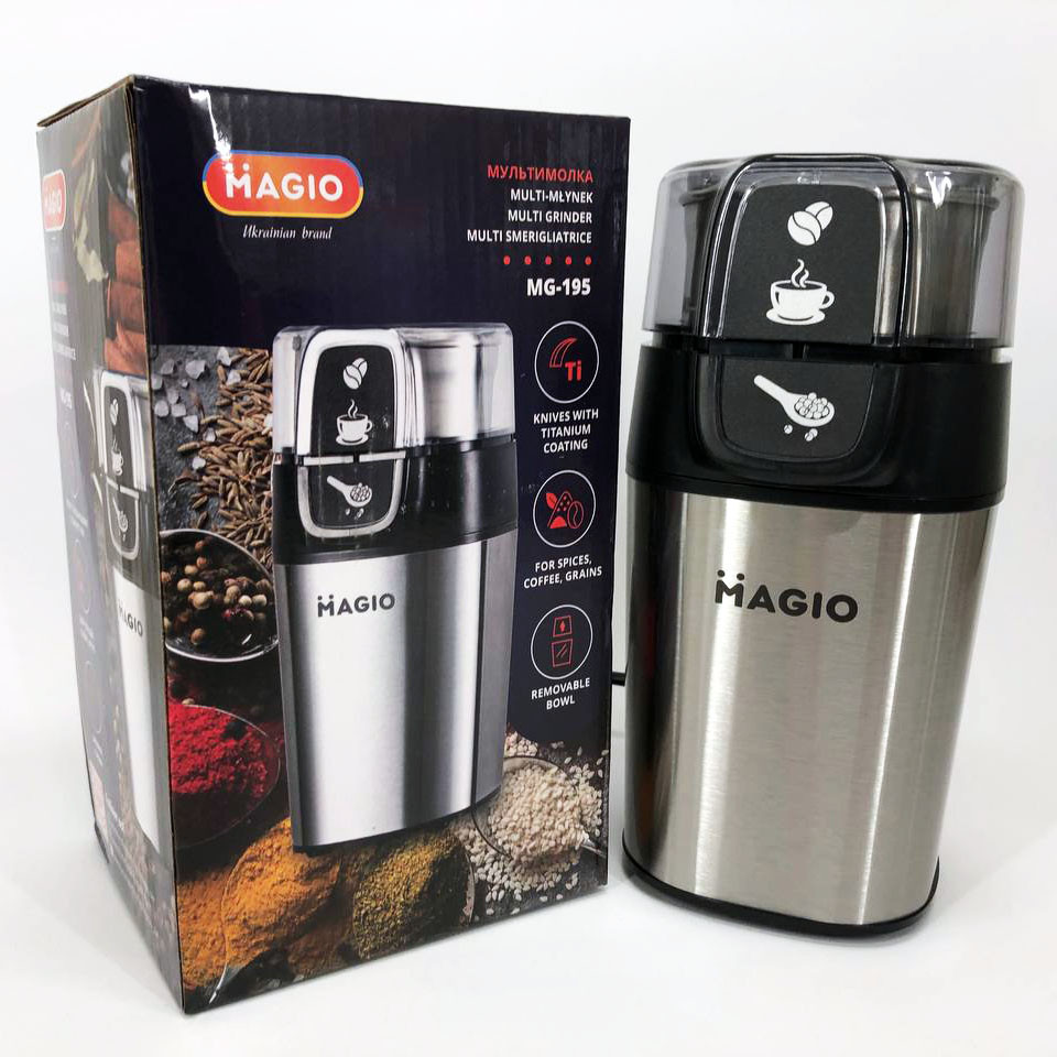 Машинка для помелу кави маленька, Кавомолка електрична найкраща, Універсальна електро кавомолка JF-62 Львів - фото 7