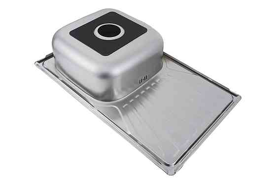 VALESO Кухонна мийка з нержавіючої сталі прямокутна Valeso САТИН 7848 (0,8/180 мм) Коломыя