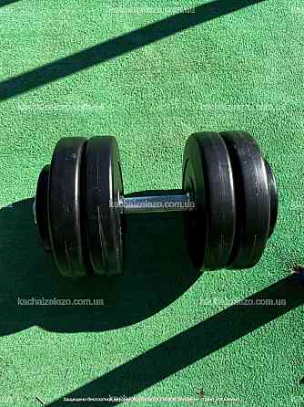 Гантели наборные 2 по 25 кг с ABS покрытием хром грифы Гантели, гири, штанги и диски битумные Киев