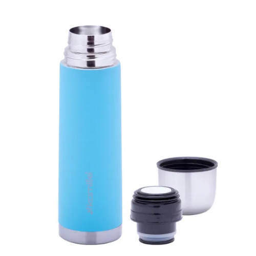 Термос 500мл з прогумованим покриттям нержавіюча сталь KAMILLE 2001A Житомир - изображение 7