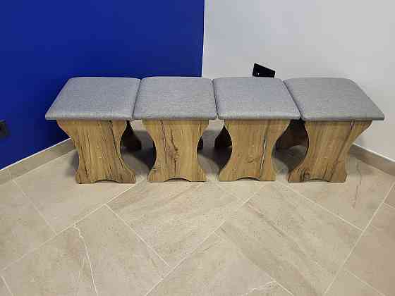 4 табурета (комплект) 35х35х44 см / mebelservice / Дуб Флагшток Львов