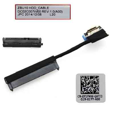Шлейф жесткого диска для ноутбука Dell Latitude E5550, E7450, P/N 0Y1FMW (A42640) Винница
