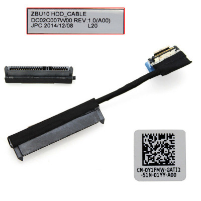 Шлейф жесткого диска для ноутбука Dell Latitude E5550, E7450, P/N 0Y1FMW (A42640) Винница - изображение 1