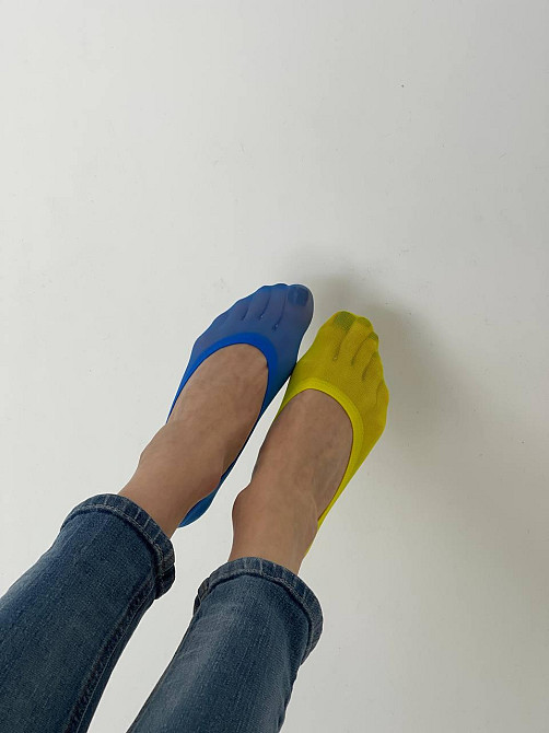 Сліди жіночі капронові 20 den р.35-39 у кольорі комплект 5 пар! Чернівці - фото 2