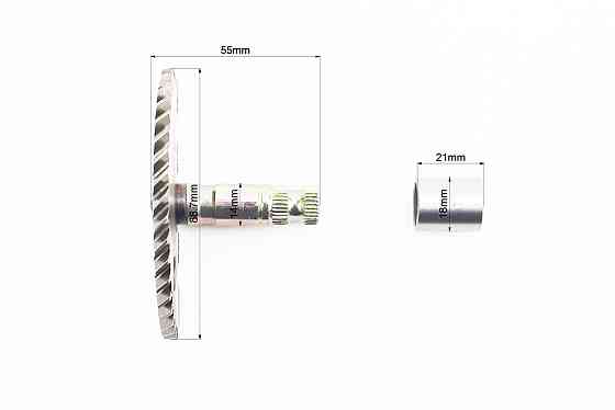 Півмісяць кікстартера 55мм із втулкою, від 5шт -10% Киев