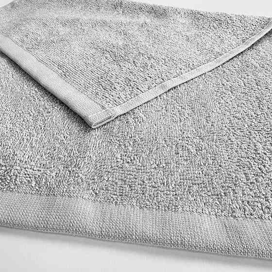 Махровое полотенце 30х50 см 400г/м2 GM Textile (Светло-серый) Сумы