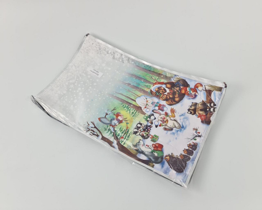 Фольгований пакет Н.Г (25*40) No25 Новий рік у лісі (100 шт.) Харків - фото 2