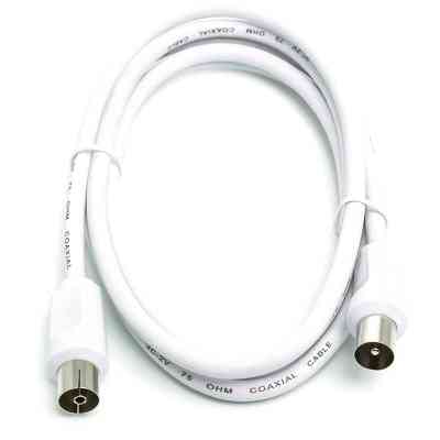 Кабель телевизионный AV 75 Ом, 1.5 м, white PowerPlant (CA911950) Винница