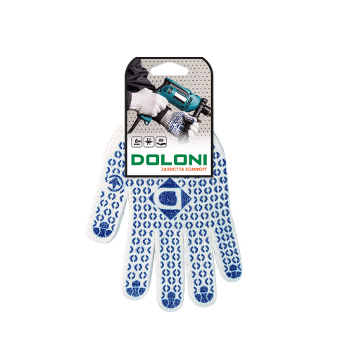 Рукавички 4459/520 трикотаж клас 10 білий Універсал ДКГ Житомир - изображение 2