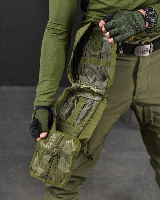 АПТЕЧКА ТАКТИЧНА ШВИДКИЙ ЗНИЖОК OLIVA П2-3! Одеса - фото 2