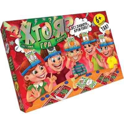 Настольная игра Danko Toys Кто я? (большая), украинский (HIM-01-02) Винница