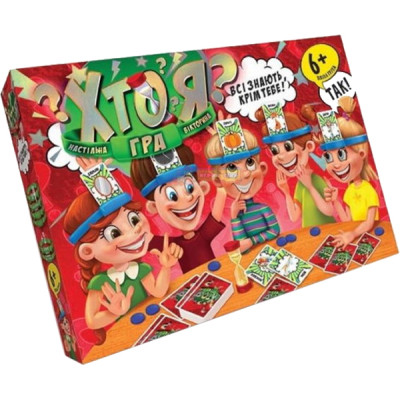Настольная игра Danko Toys Кто я? (большая), украинский (HIM-01-02) Винница - изображение 1