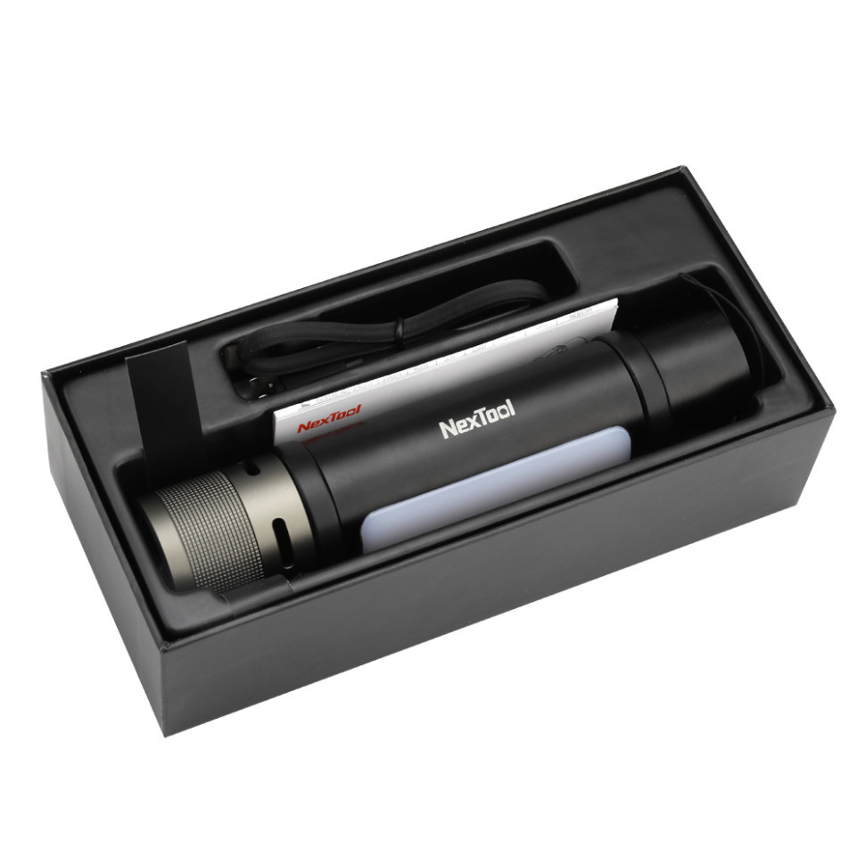 Світлодіодний ліхтар NexTool 6в1 з магнітом, з функцією powerbank, 1000 лм Київ - фото 4