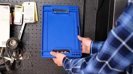 Переносной лоток для инструментов 35,6х23х2,4см, FLEXMAT / Силиконовый органайзер для хранения инструментов Коломия