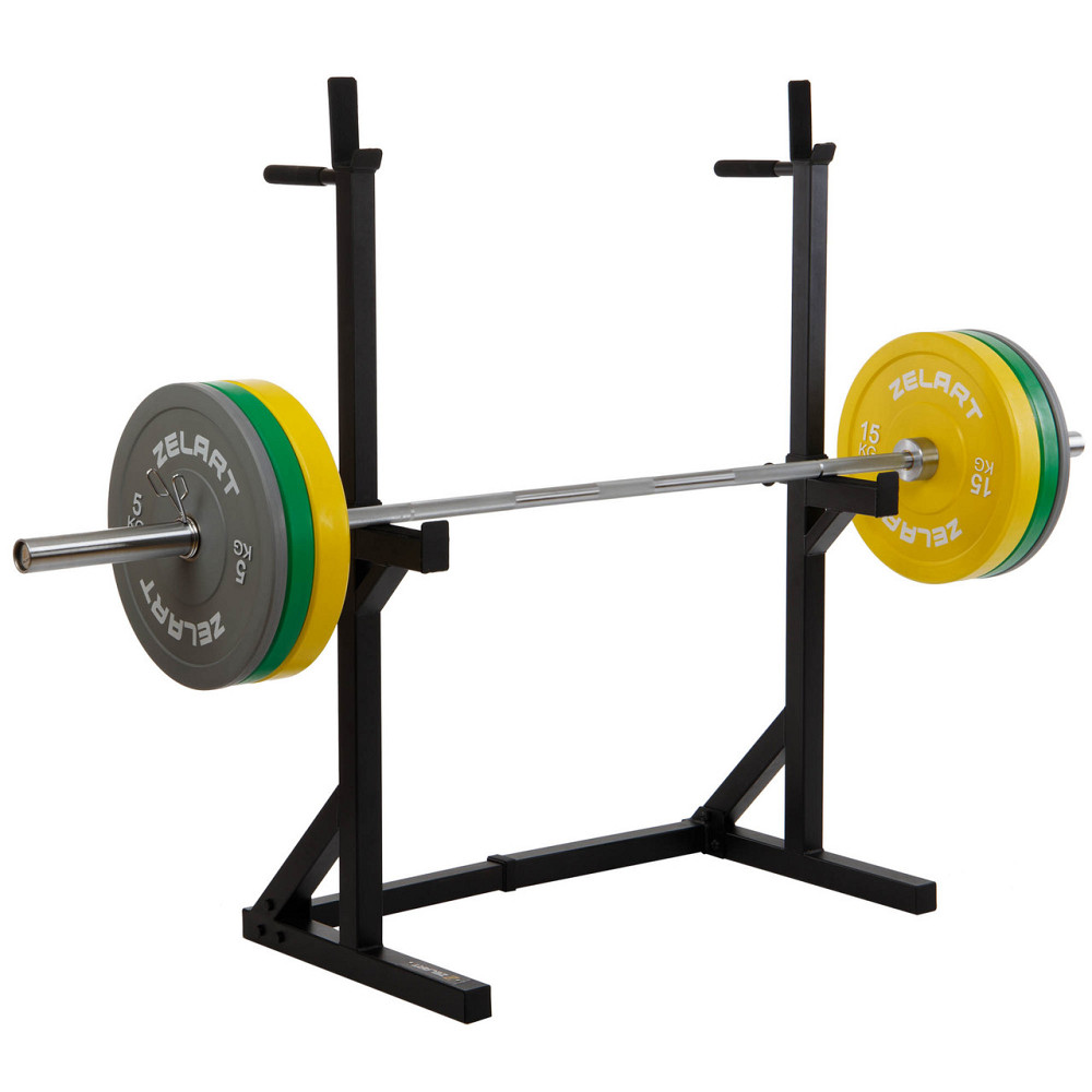 Стійка для жиму та присідань з упорами Zelart 9599 Київ - фото 7