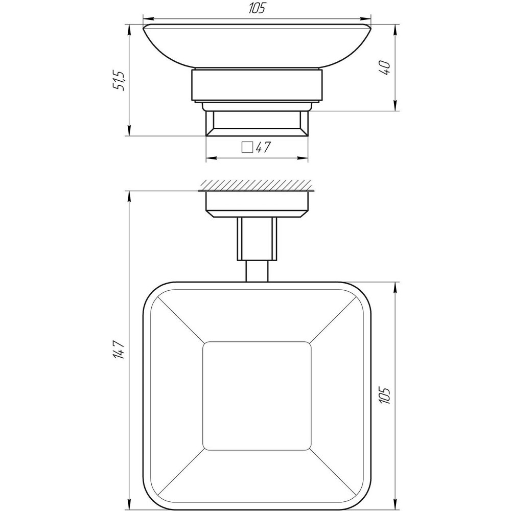 Мильниця TOPAZ TKB 9922A-BL чорна (000021249) Київ - фото 3