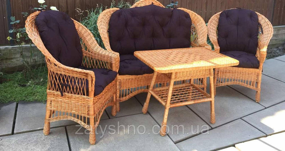 Комплект плетених меблів | Київ - фото 5