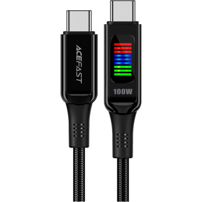 Дата кабель USB-C to USB-C 1.2m 100W with display C7-03 Acefast (6974316282778) Винница - изображение 1