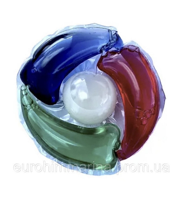 Универсальные капсулы для стирки Power caps colour колор 4 in 1 Виноградов - изображение 2