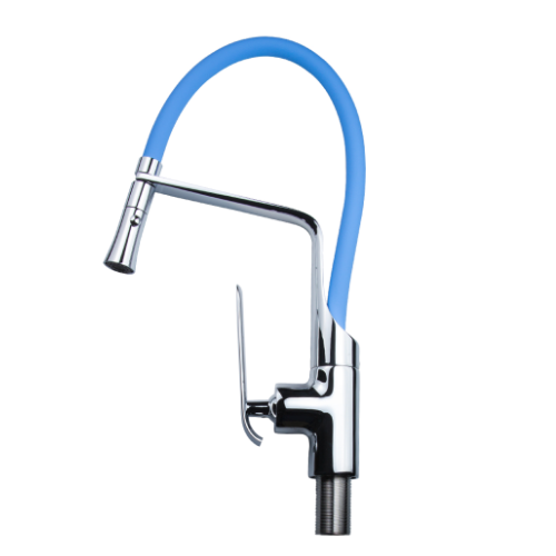 Змішувач Adda d35мм для кухні на гайці синій Corso Житомир - изображение 3