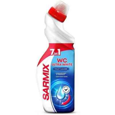 Засіб для чищення унітазу Sarmix Ultra white 750 мл (4820268103871) Вінниця
