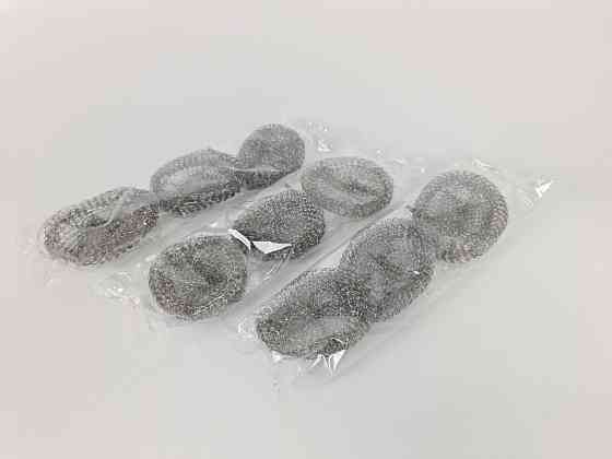 Мочалка залізна (а3*10 г) Сітка Дніпр (1 пачка) Харків