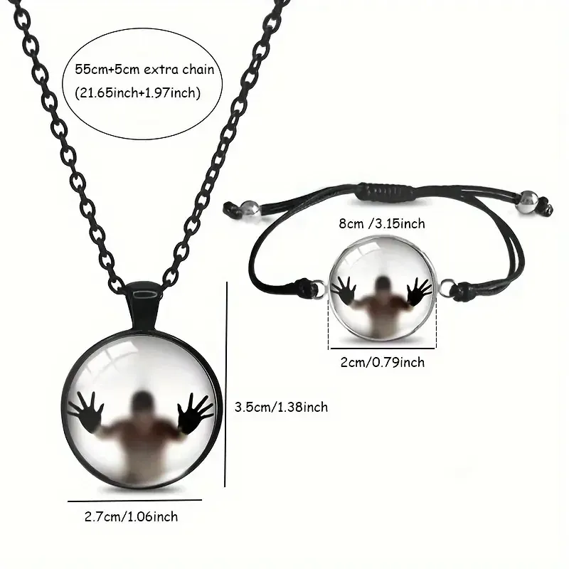 Кулон, що світиться «Силует» — сріблястий ланцюжок Київ - фото 3