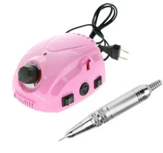 Фрезер для маникюра и педикюра Nail Polisher DM-212, 65W 45000 об/мин (аппарат для маникюра) VP Розовый Киев
