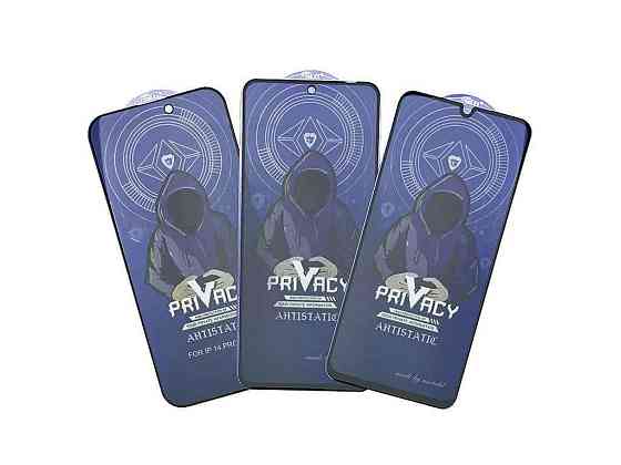 Стекло защитное 6DH MTB Privacy Samsung S21FE 5G/G990 черное в т.п. ТМ Gerlax Киев