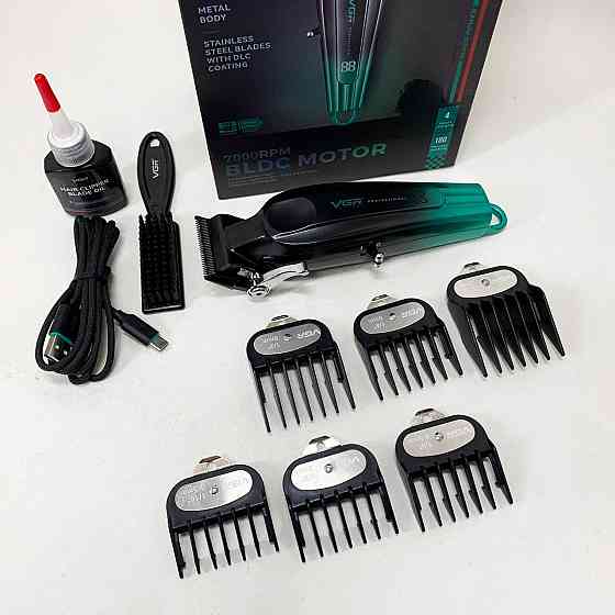 Машинка-тример 3 в 1 для стрижки волосся VGR V-662, Тример для стрижки акумуляторний професійний DF-32 Івано-Франківськ