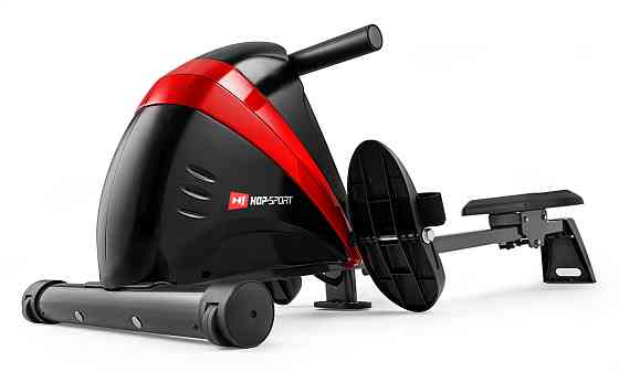 Гребний тренажер Hop-Sport HS-030R Boost червоний Київ