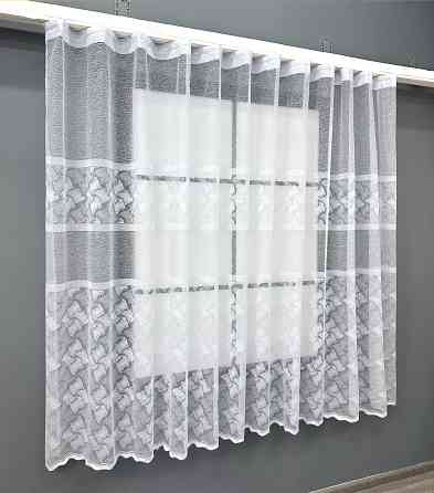 Тюль VR-Textil 1777т Жаккард Белый 300х160 см (42-0795) Киев