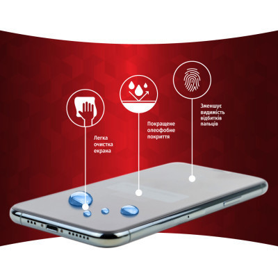 Стекло защитное Intaleo Full Glue Oppo A77 (1283126546334) Винница - изображение 5