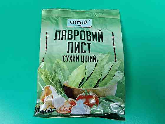 Лаврове листя ціле (20 г) (80 шт.) Харків