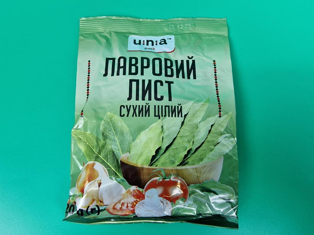 Лаврове листя ціле (20 г) (80 шт.) Харків - фото 1