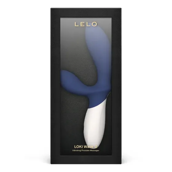 Масажер простати LELO Loki Wave 2 Base Blue, 2 мотори, манливий рух + вібрація Львів