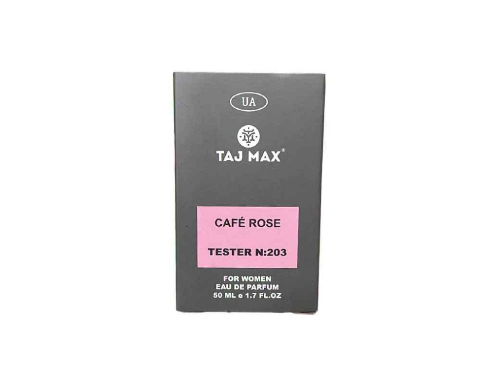 Парфюмированная вода для женщин 50мл ТЕСТЕР No203 TOM FORD CAFE ROSE ТМ TAJ MAX Киев - изображение 1