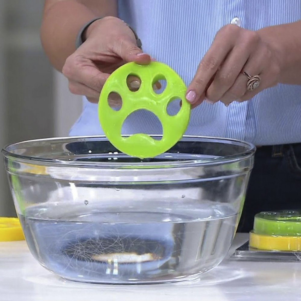 Силиконовая лапка от шерсти для стиральной машины 1шт, Цвет Рандом / Лапка для удаления шерсти во время стирки Киев - изображение 6