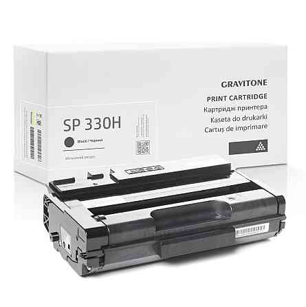 Сумісний Картридж Ricoh SP 330H [SP 330HE] (408281), 7000 стор, Gravitone (GTR-CRG-SP330H-BK) Київ