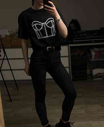 Женская футболка с принтом 