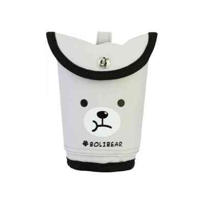 Пенал Cool For School підставка 1 відділення Сірий (B-8695-grey) Вінниця