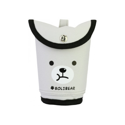 Пенал Cool For School підставка 1 відділення Сірий (B-8695-grey) Вінниця - фото 1