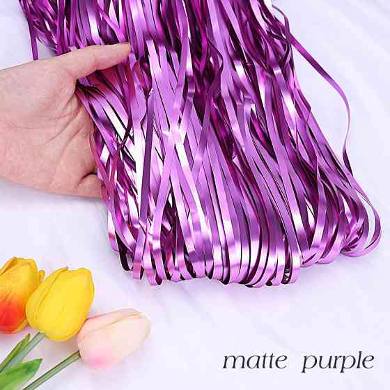 Дощик для фотозони матовий 2 м на 1 м фіолетовий Київ