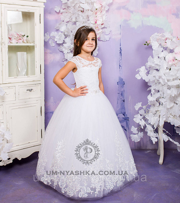 Длинное нарядное платье Дианочка  на 4-5, 6-7, 8-9 лет Кривой Рог - изображение 5