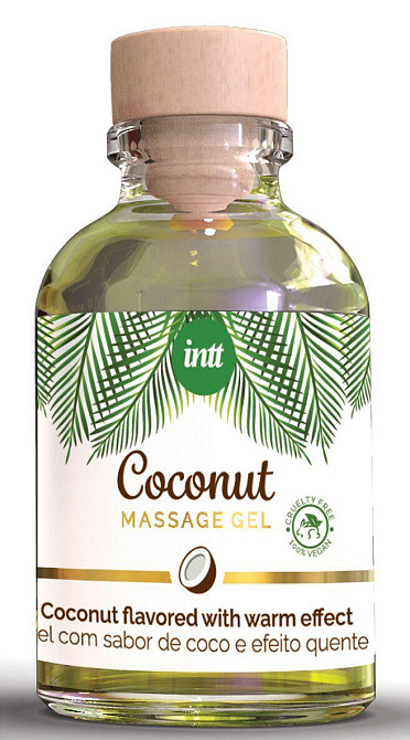 Масажний гель для інтимних зон Intt Coconut Vegan (30 мл) Sex Aura Київ - фото 2